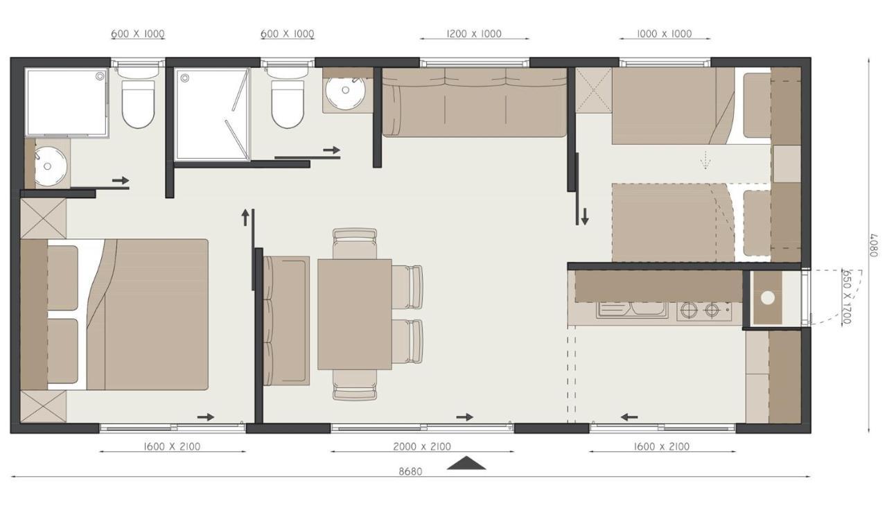 Mobile Home Kmz Selce Exteriör bild